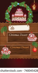 Christmas Dessert Template