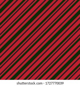 Weihnachtsdiagonal gestreifter nahtloser Muster-Hintergrund, geeignet für Modetextilien, Grafiken