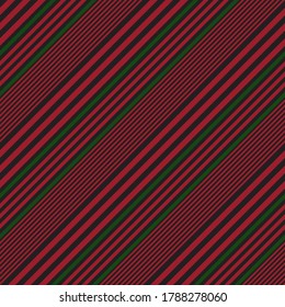 Christmas diagonal striped seamless pattern background suitable for fashion textiles, graphics