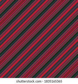 Christmas diagonal striped seamless pattern background suitable for fashion textiles, graphics