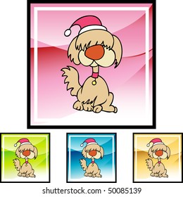 Perro de Navidad