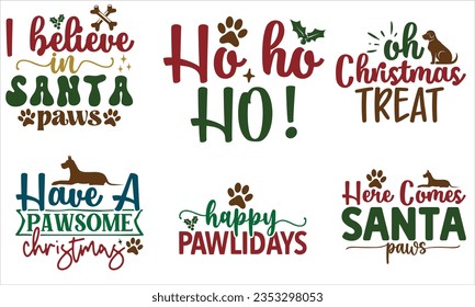 Christmas Dog Design, Christmas Dog SVG Design Template, Christmas Dog SVG bundle. svg