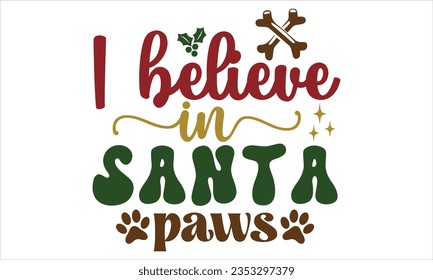 Christmas Dog SVG Design, Christmas Dog Sticker Design Template, Christmas SVG.