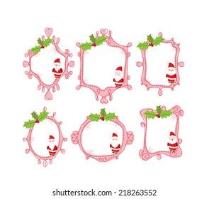 christmas doodle boder