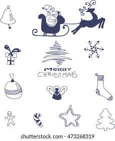 Christmas Doodle Set