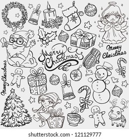 Doodles de Navidad