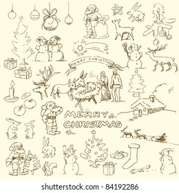 christmas doodles
