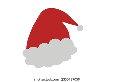 christmas doodles element isolated on white background