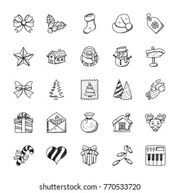 
Christmas Doodles Set 
