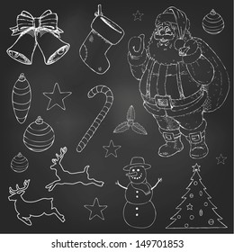 Pistas de doodles de Navidad 10