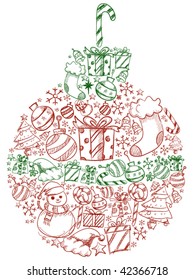 Christmas Doodles - Vector