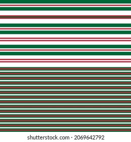 Christmas Double striped seamless pattern design for fashion textiles and graphics