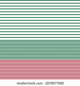 Christmas Double striped seamless pattern design for fashion textiles and graphics