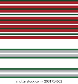 Christmas Double striped seamless pattern design for fashion textiles and graphics