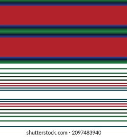 Christmas Double striped seamless pattern design for fashion textiles and graphics