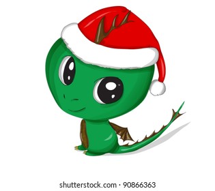 christmas dragon