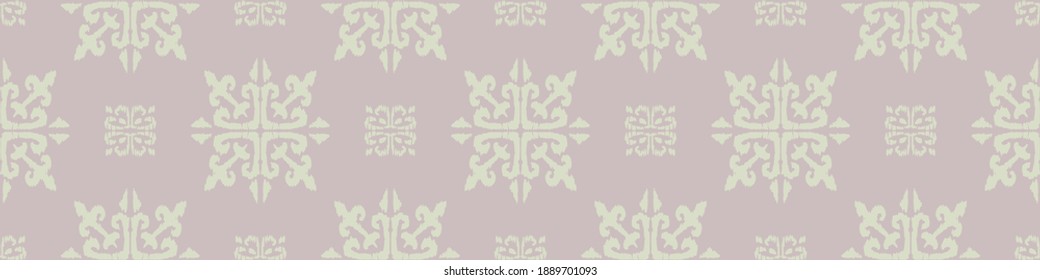 Christmas drawing with snowflakes. The Nordic style. Folk print with flakes. Scandinavian, Portuguese ornament. Spanish porcelain. Oriental damask. Ethnic motif. Ikat geometric folklore background. 