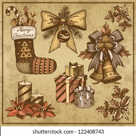 263,315 Vintage Christmas Drawing Images, Stock Photos & Vectors 