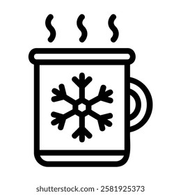 Christmas Drink Icon Christmas X-Mas Winter