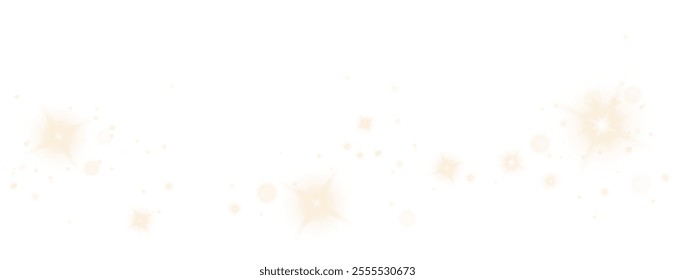 Christmas Dust. Christmas Bokeh Lights. Festive designs. gold png dust light. Christmas background of glowing dust. Sparkle overlay. Holiday powder dust for cards, invitations, banners and adverts.	
