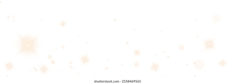 Christmas Dust. Christmas Bokeh Lights. Festive designs. gold png dust light. Christmas background of glowing dust. Sparkle overlay. Holiday powder dust for cards, invitations, banners and adverts.	