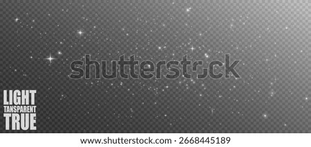 Christmas Dust. Bokeh Lights. Glowing light bursts with sparkles and glitter. Set of lens flares, sun flash, stars, and bright glow effects. Abstract lighting rays and vibrant spark elements.Holiday