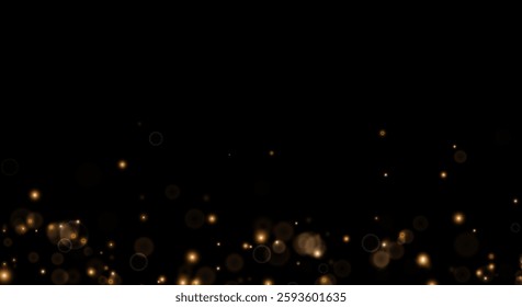 Christmas dust effect with bokeh lights and festive sparkles. Features white PNG dust light, shining confetti, and glowing overlays, perfect for holiday cards, invitations, banners, and festive advert