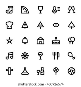 Christmas and Easter Vector Icons 2