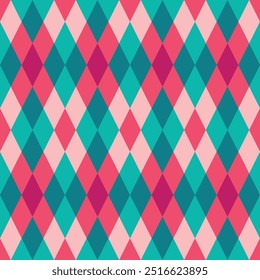 Navidades de fondo geométrico abstracto elegante de rombos coloridos. Adorno a cuadros. Patrón, textura para el Fondo de pantalla, papel de embalaje, embalaje, textil, tela.