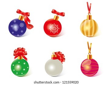 Christmas elegant balls
