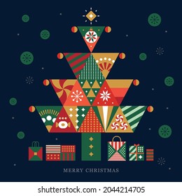 Christmas element design template illustration, vector.