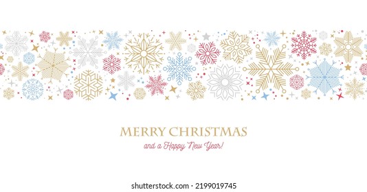 christmas element icons banner background