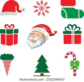 Ilustrador de Arte vectorial de elemento de Navidad
