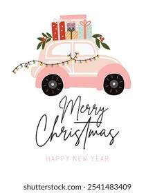 Christmas element vector, Christmas illustration vector, New year banner, Abstract isolated Christmas item, Christmas decoration