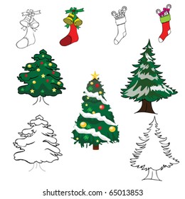 Christmas elements