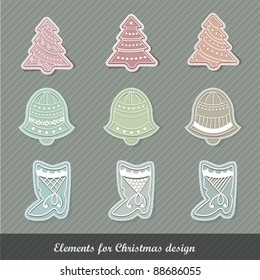 Christmas elements | EPS10 Compatibility Required