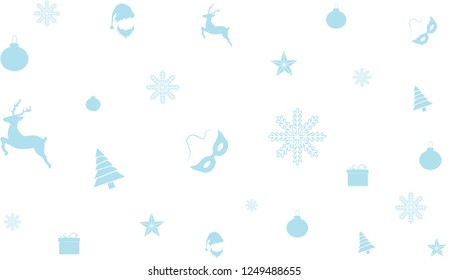 christmas elements hanging gold isolated background 