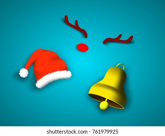 Christmas elements illustration