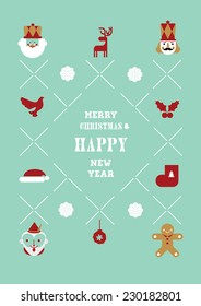 Christmas elements and illustrations