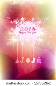 Christmas elements for christmas and New Year holidays