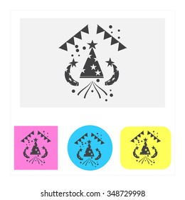 Christmas elements- White - Black