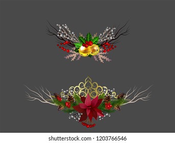 Christmas elements for your designs
