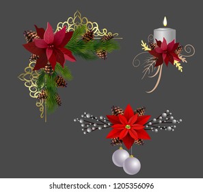 Christmas elements for your designs
