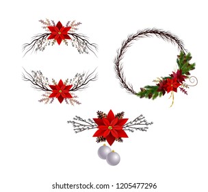 Christmas elements for your designs
