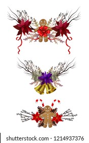 Christmas elements for your designs