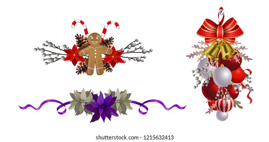 Christmas elements for your designs