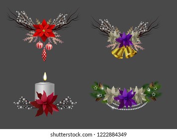 Christmas elements for your designs