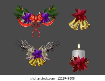 Christmas elements for your designs