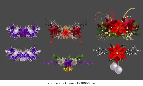 Christmas elements for your designs