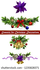 Christmas elements for your designs